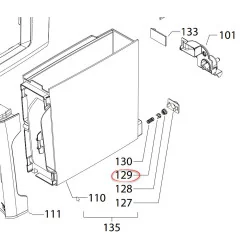 Клапан контейнера воды для кофемашин PHILIPS SAECO, 421944040071 Клапан контейнера воды для кофемашин PHILIPS SAECO, 421944040071