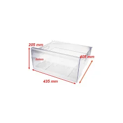 Ящик морозильной камеры (верхний) для холодильника Whirlpool, 480132101141, использованны деталь