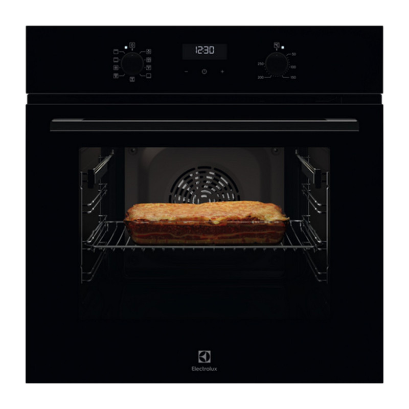 Интегрируемый духовой шкаф Electrolux, 65 л, черный, EOF5C50BZ