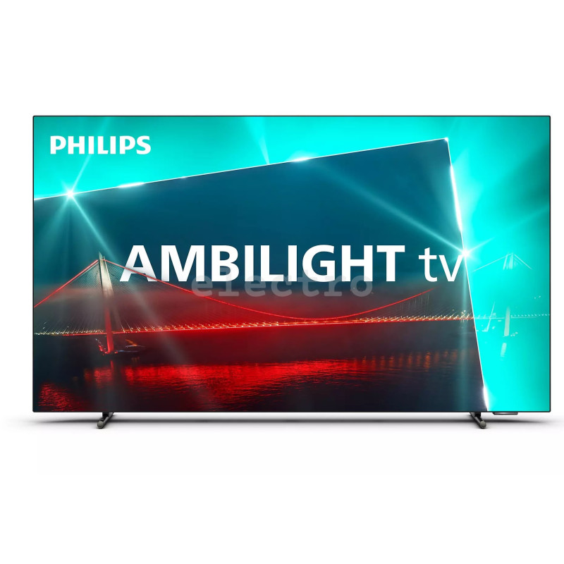 65" Ultra HD OLED-teler Philips, Google TV, 65OLED718/12