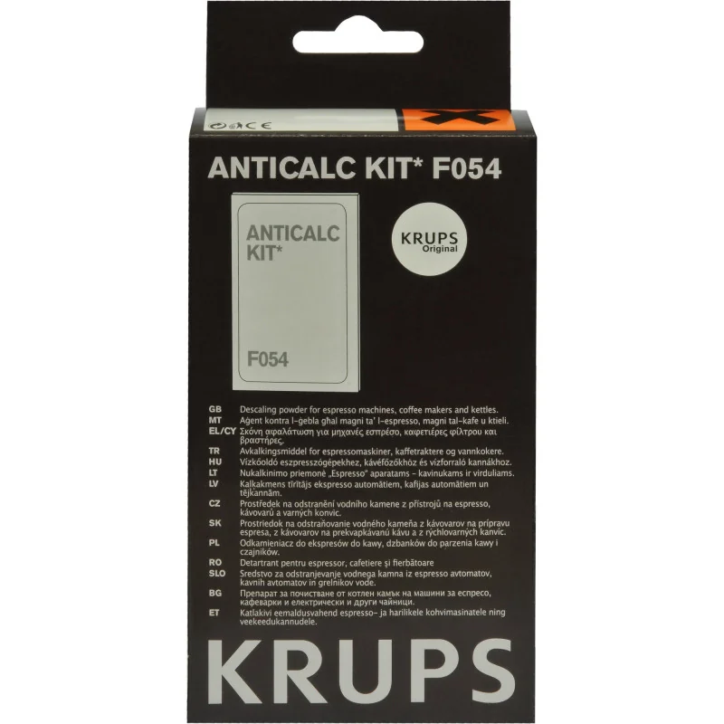Средство для удаления накипи для эспрессо-машин, Krups, F054001A Средство для удаления накипи для эспрессо-машин, Krups, F054001A