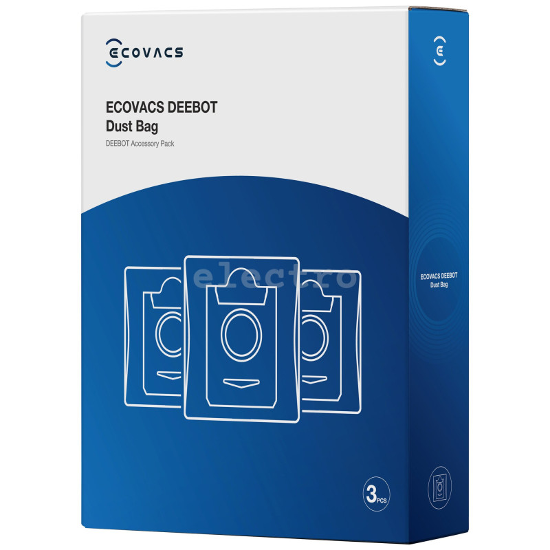 Antibakteriaalsed tolmukotid ECOVACS X1 PLUS ja T10 PLUS tolmuimejale, D-DB03-0010