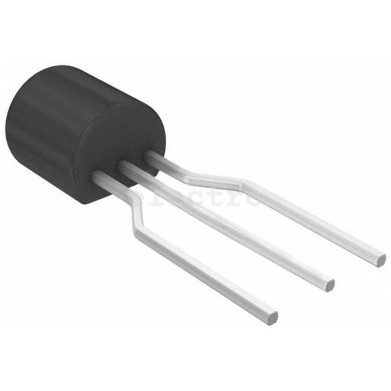 Transistor 2N5551, NPN 160V 0.6А 0.625W, TO-92