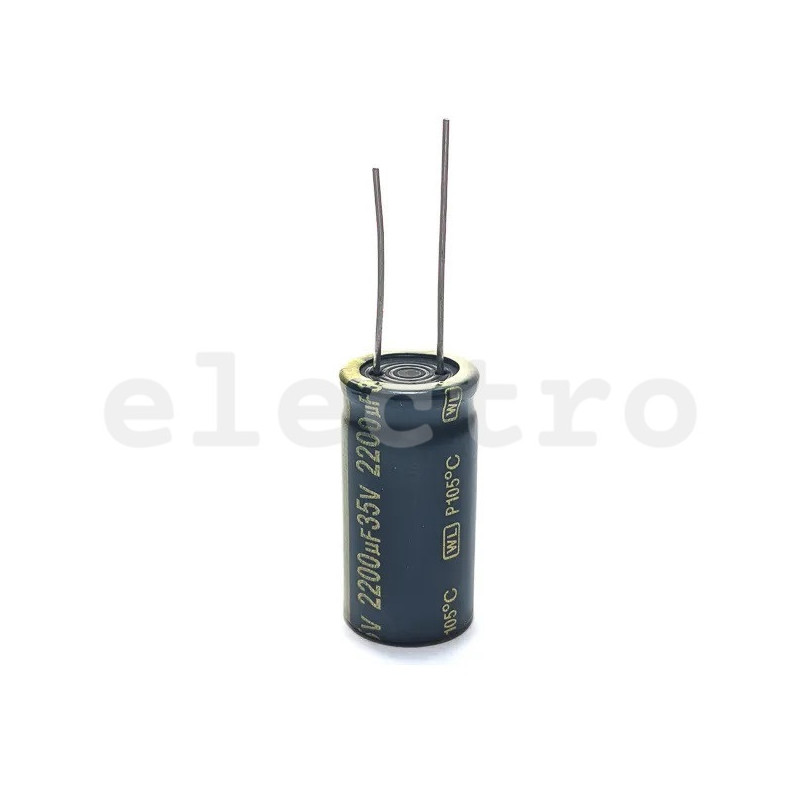Электролитический конденсатор 2200uF, 35v, 16x32mm