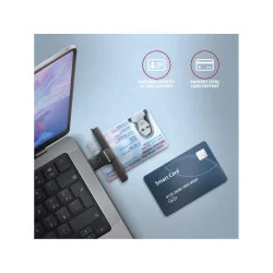 ID-kaardilugeja USB-A pesast, AXAGON, CRE-SMPA