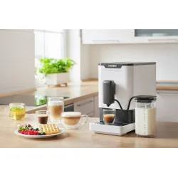 Espressomasin Sencor SES9210WH, piimavahustajaga, valge