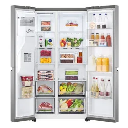 LG Külmik, 655 L, kõrgus 179 cm, hõbedane, GSBV70PZTE