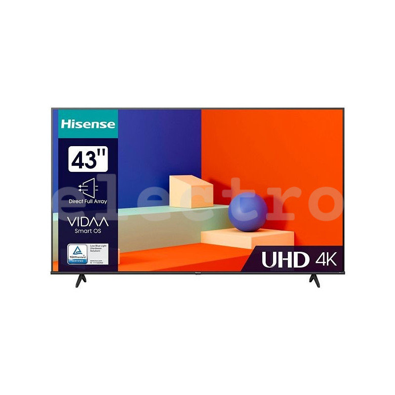 43" UHD 4K LCD-телевизор Hisense, 43A6K