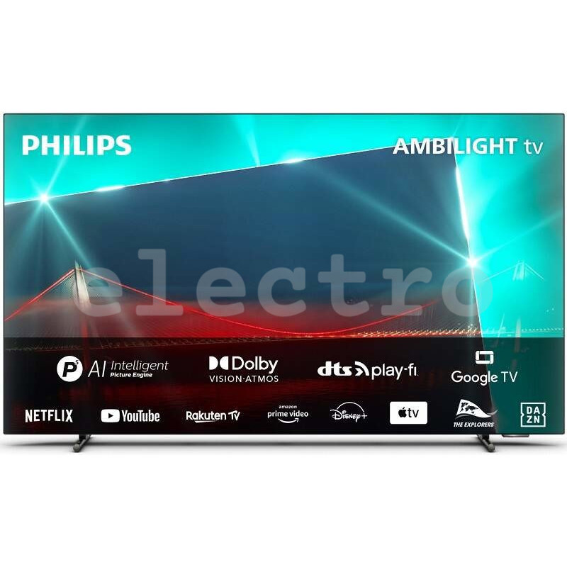 55" OLED Ultra HD телевизор, Philips, 55OLED718/12