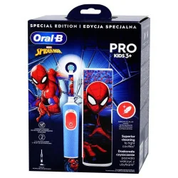 Электрическая зубная щетка Braun Oral-B Vitality PRO Kids, Spiderman, D103SPIDERMAN.TC