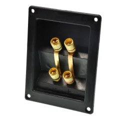 Зажим для громкоговорителей, stereo, на панель, LSC5G, 95 x 122 mm