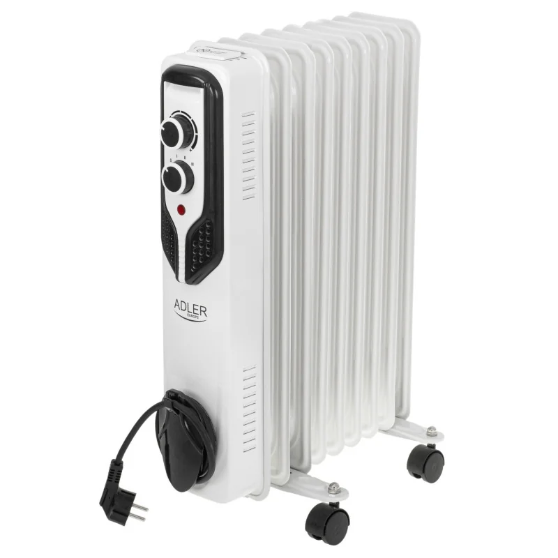 Õliradiaator ADLER, 2000 W, 9-ribiga, AD7816