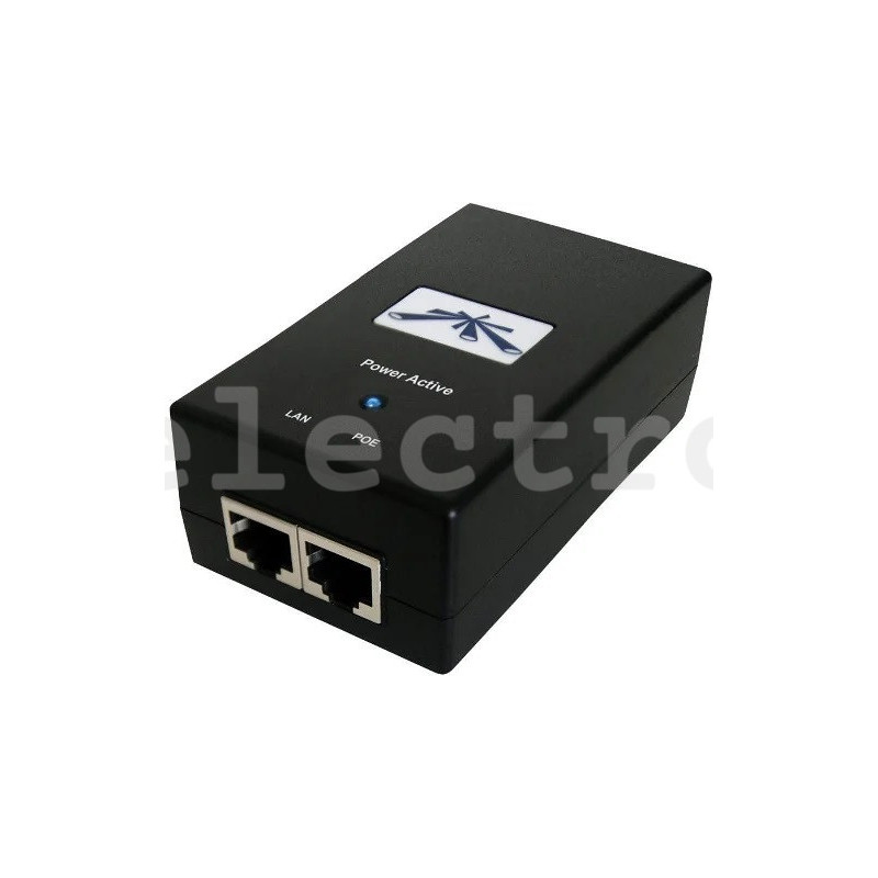 PoE-инжектор Ubiquiti POE-48-24W-G, 24W 48V(0,5A)