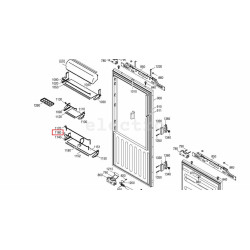 Liebherr integreeritava külmiku pudeliriiuli piiraja, 711250100