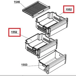 Beko külmiku sügavkülma sahtel, 4616070100