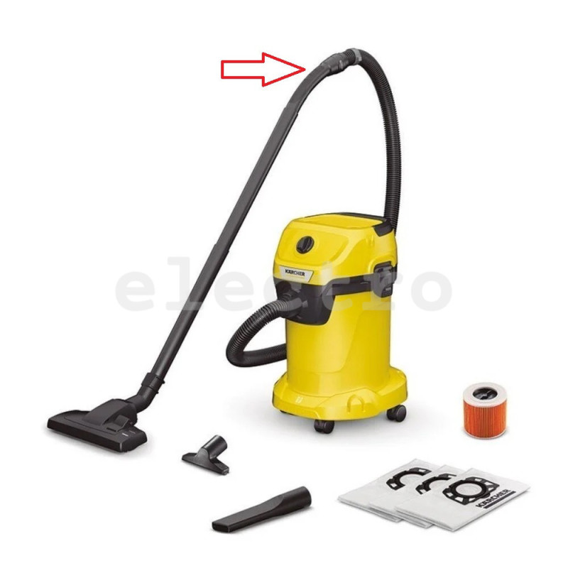 Рукоятка шланга для пылесоса Karcher, серии WD, 2.863-012.0, 35 мм, без вставки