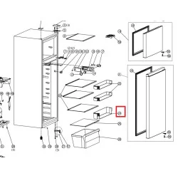 Полка двери для холодильника HISENSE HK4088416