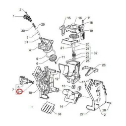 Уплотнительное кольцо кофемашины Philips/ Saeco 996530059441 Уплотнительное кольцо кофемашины Philips/ Saeco 996530059441