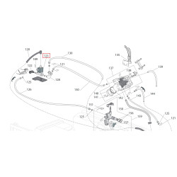 Delonghi espresso elektromagnetklapp (ülevooluklapp) 5213218431, 5213270534, 5301VN27P50APX