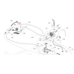Электромагнитный клапан Кофемашины DELONGHI 5301VN27P50APX, 5213270534, 5213218431