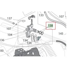 Delonghi kohvimasina aurutoru tihend, 5313220031, 9.25x1.78