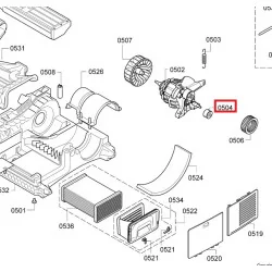 Ролик натяжения ремня для сушильной машины Bosch, 00632045, REN