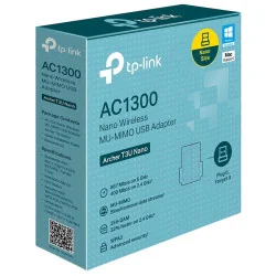 Мини Wi-Fi MU-MIMO USB-адаптер TP-LINK Archer T3U NANO