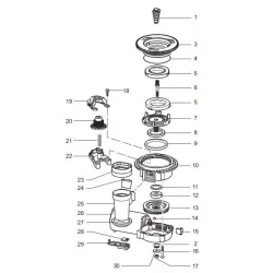 Шестерня кофемолки Philips/ Saeco, 996530029609 Шестерня кофемолки Philips/ Saeco, 996530029609