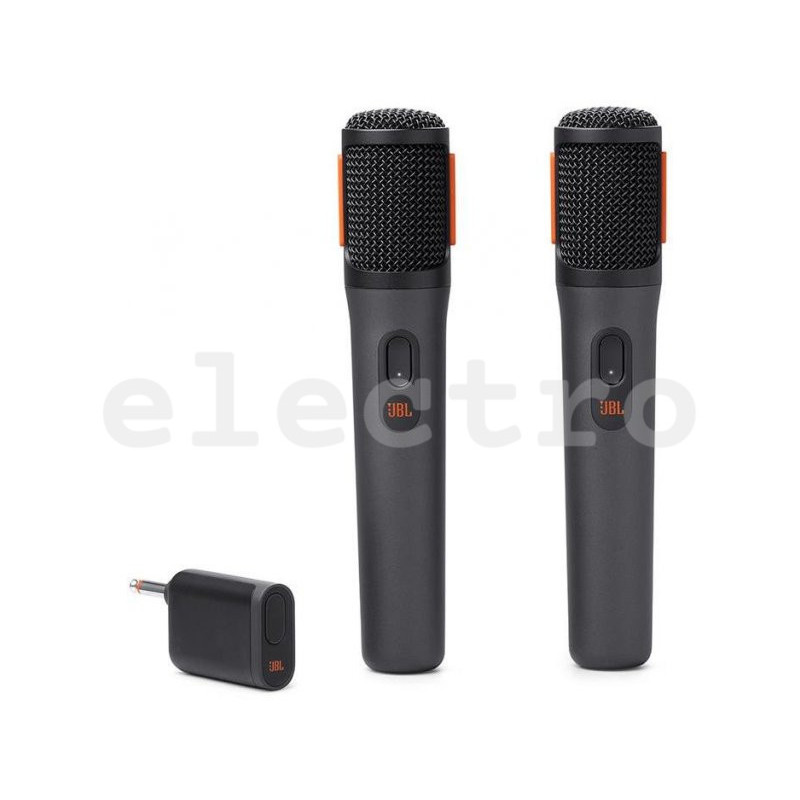 Juhtmevaba mikrofon JBL Wireless Microphone Set, must, JBLPBWIRELESSMIC