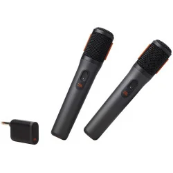 Juhtmevaba mikrofon JBL Wireless Microphone Set, must, JBLPBWIRELESSMIC