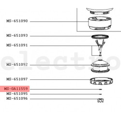 Уплотнитель ножа блендера Tefal, MS-0A11559