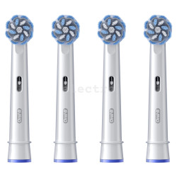 Lisaharjad Braun Oral-B Sensitive Clean PRO, 4 tk, valge, EB60-4NEW, EB60X-4