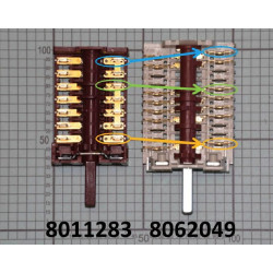 Hansa elektripliidi funktsioonilüliti 8011283