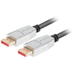 Кабель Displayport вилка/ Displayport вилка 1,8M Lanberg, CA-DPDP-20CU-0018-BK