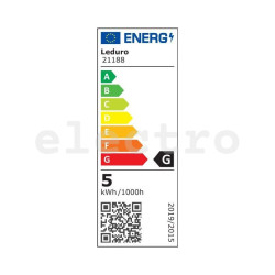 LED pirn 5W LEDURO 2700K, E14, 21188