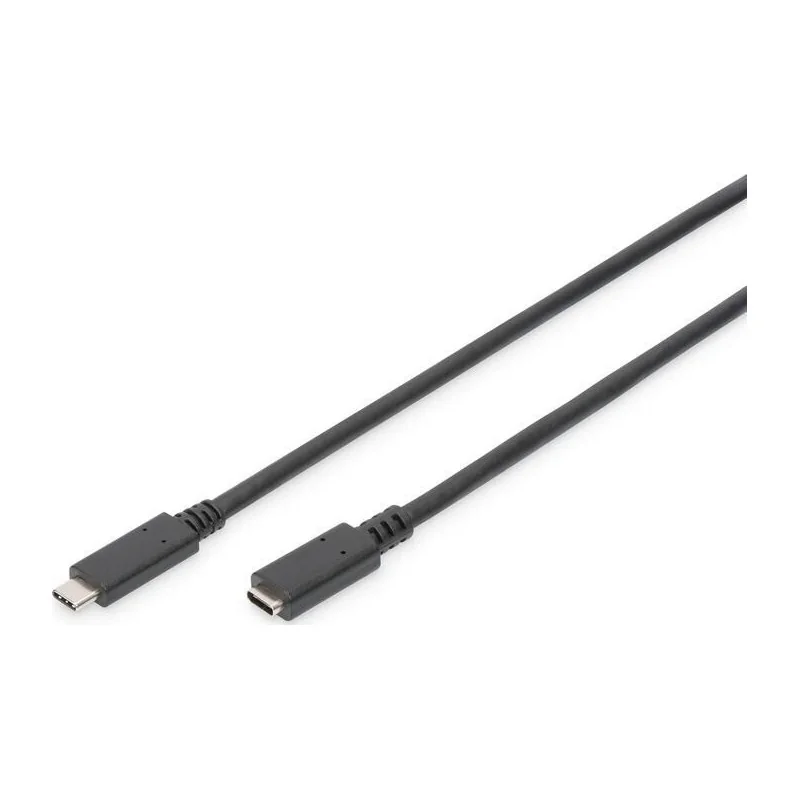 Kaabel USB-C pistik - USB-C pesa, USB-C pikenduskaabel, AK-300210-015-S