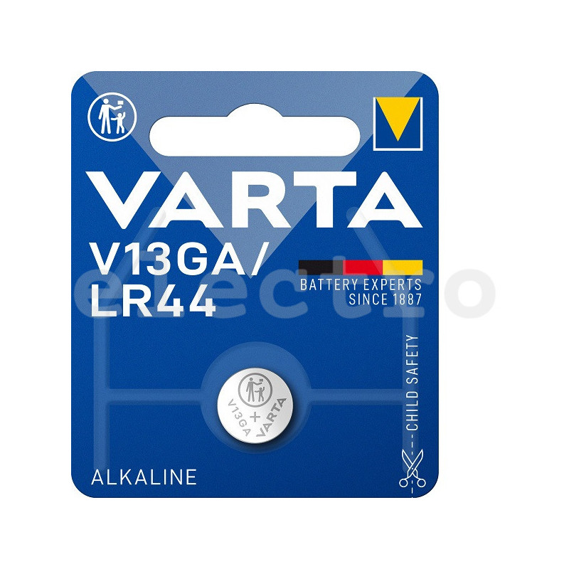 Батарейка LR44, V13GA, Varta