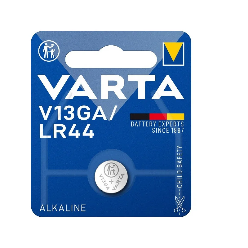 Patarei LR44, V13GA, Varta