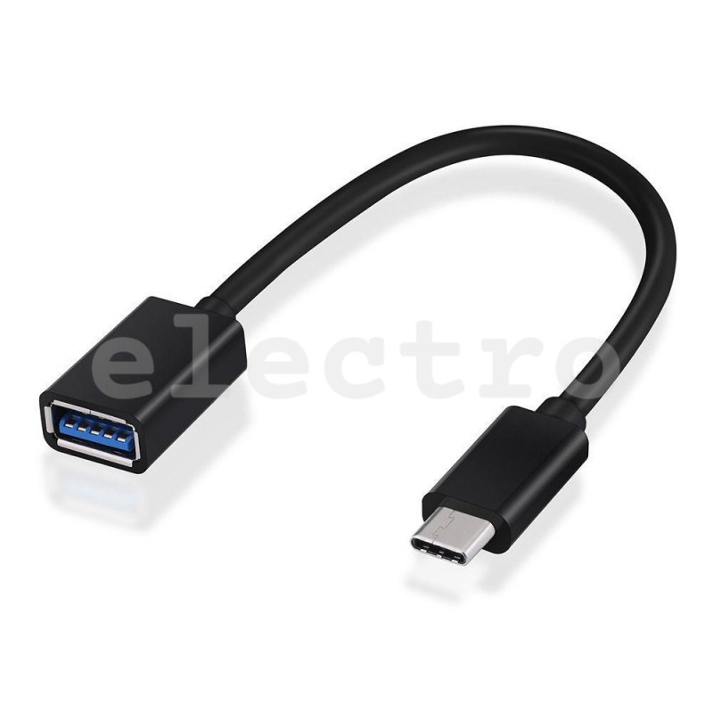 Адаптер USB-C штекер -- USB-A гнездо, Gembird, G389993