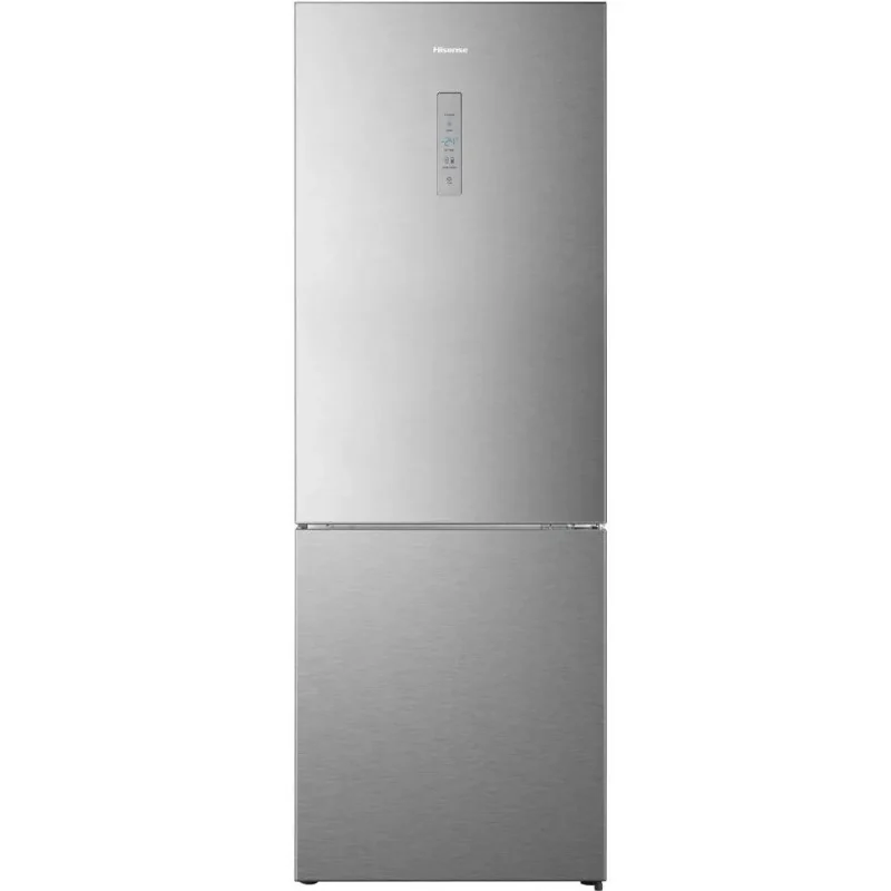 Холодильник Hisense 200 см, 495 л, ширина 70 см, нерж. сталь, RB645N4BIE
