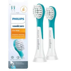 Насадки для зубной щетки Sonicare For Kids MINI, 2 шт, Philips, HX6032/33 Насадки для зубной щетки Sonicare For Kids MINI, 2 шт, Philips, HX6032/33
