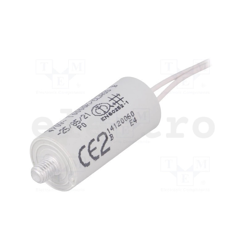 пусковой конденсатор для двигателей 2mF 425V, KEMET, 2uF