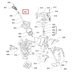 Philips espresso kohvipressi vedru klapp, 421944081491 Philips espresso kohvipressi vedru klapp, 421944081491