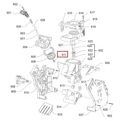 Винт для кофемашин Philips/ Saeco 996530007951