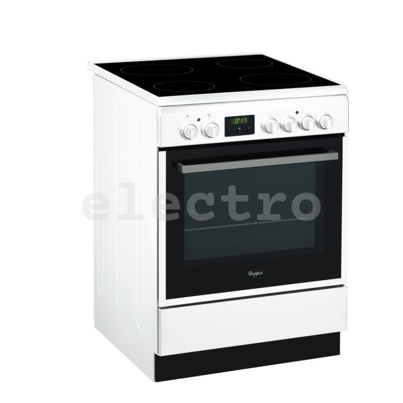 Elektripliit Whirlpool, 61 L, 60 cm, ACMT6533WH