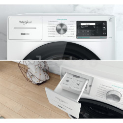 Стиральная машина Whirlpool, 9 кг, глубина 63 см, 1400 об/мин, Auto Dose, W8W946WBEE