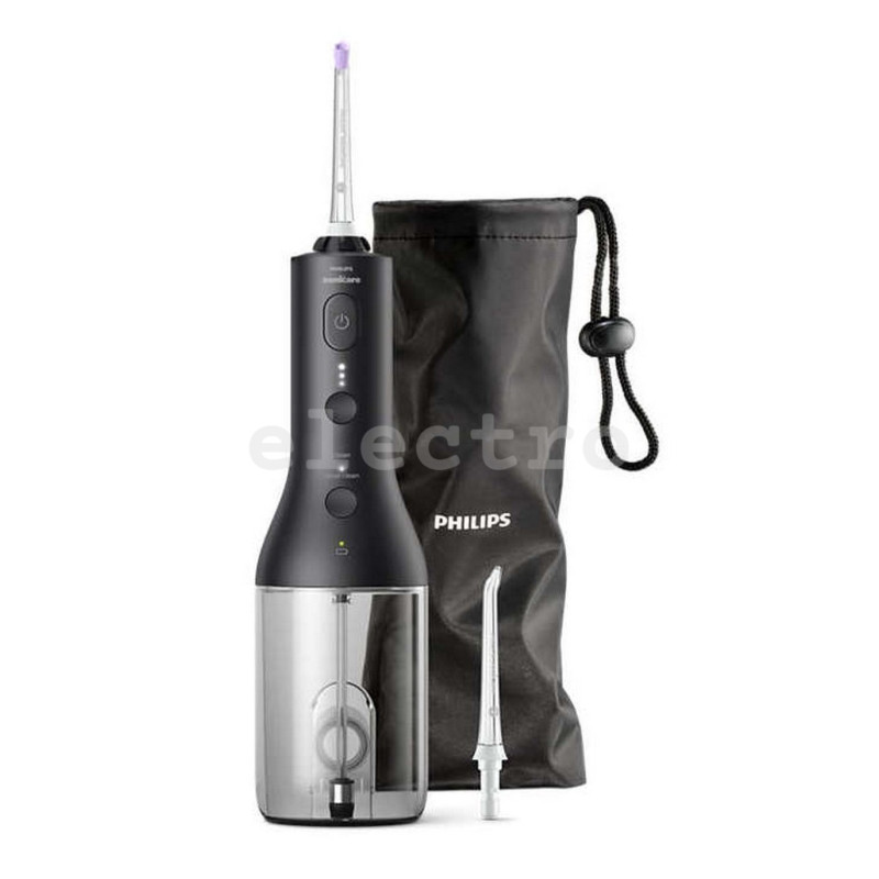 Ирригатор Philips Sonicare Cordless Power Flosser 3000, черный, HX3826/33