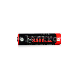 Aku 18650 3400mAh Li-ion, Klarus, 353425 3,7V
