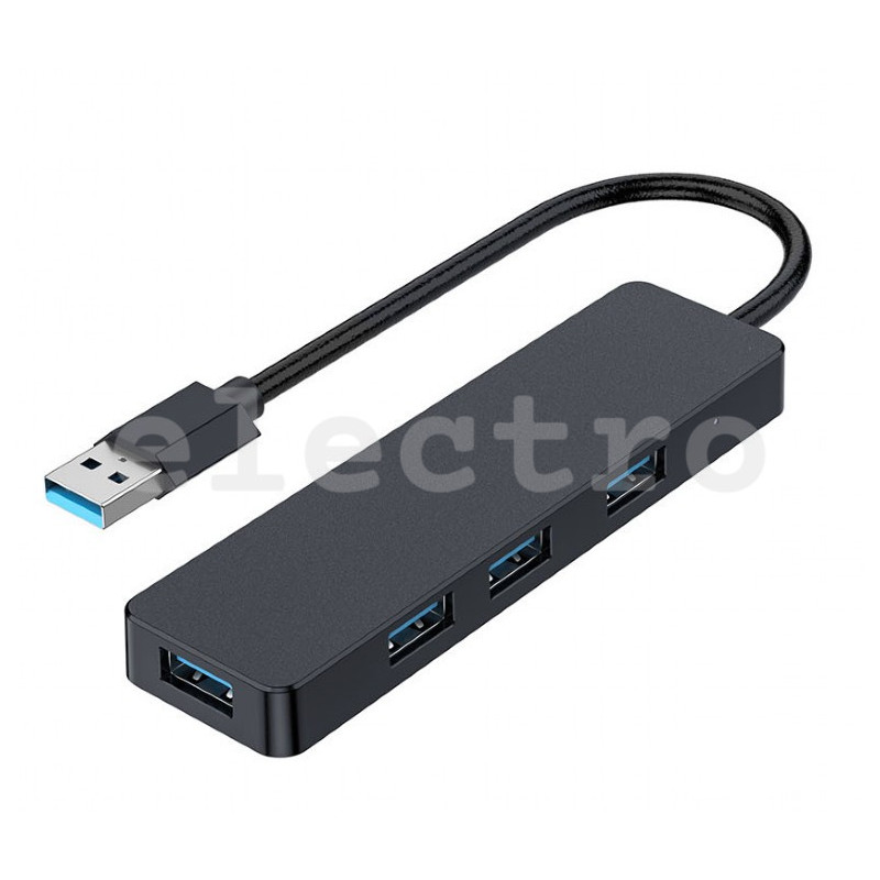 USB 3.1 jagaja GEMBIRD, 4 pesa, UHB-U3P4-04