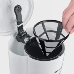 Кофеварка Severin, белый, KA4323 Кофеварка Severin, белый, KA4323